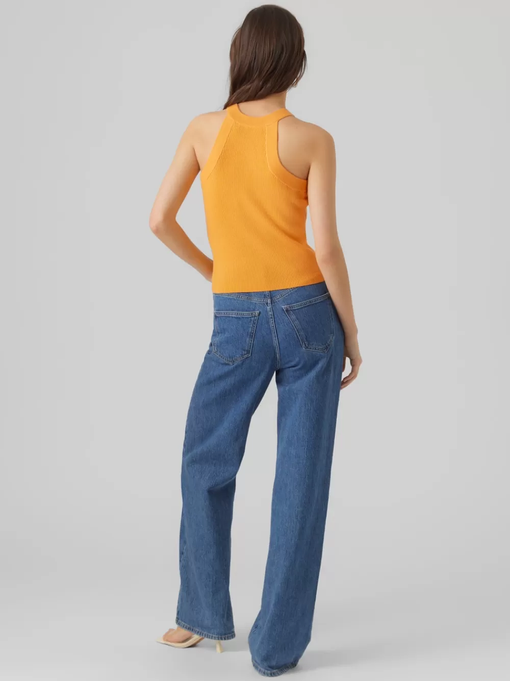 VERO MODA VMGOLD Neulepuserot Mock Orange Online