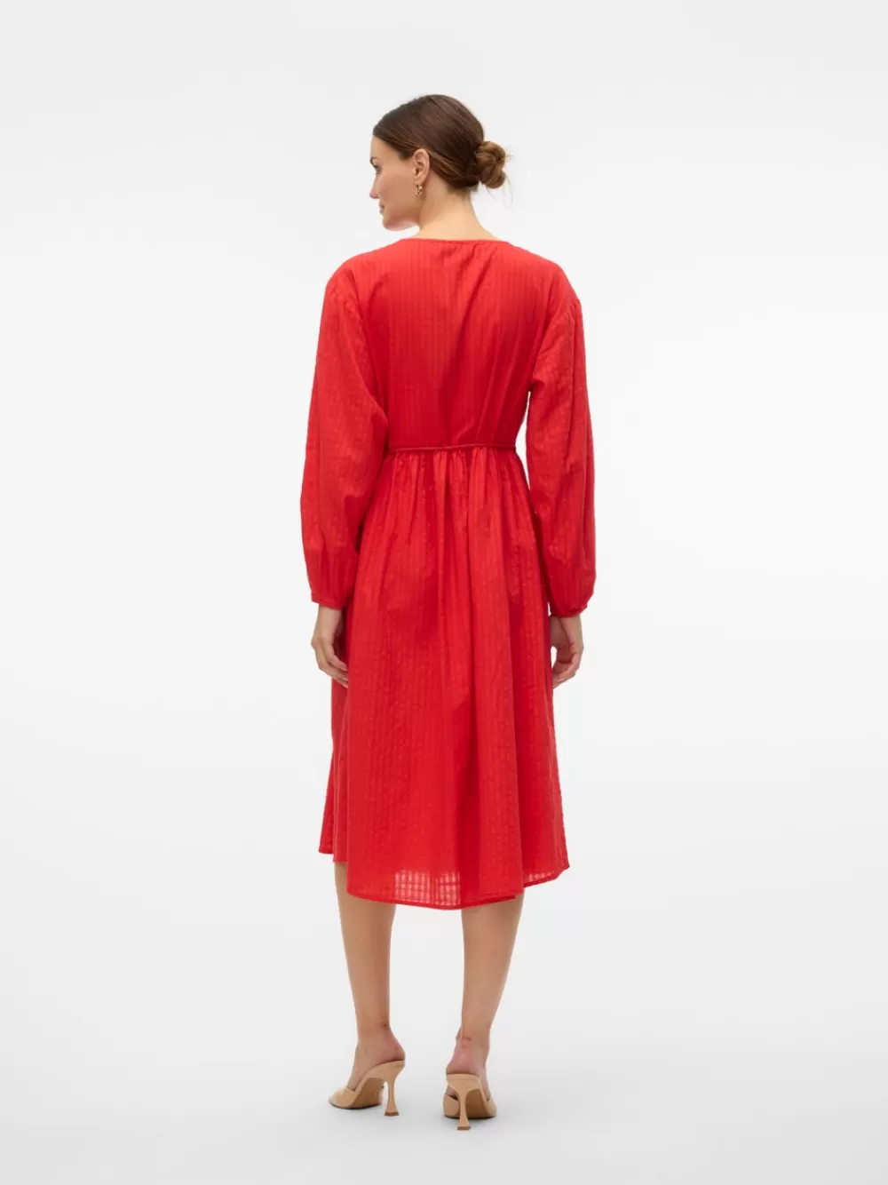 VERO MODA VMGUNILLA Pitkä mekko High Risk Red Online