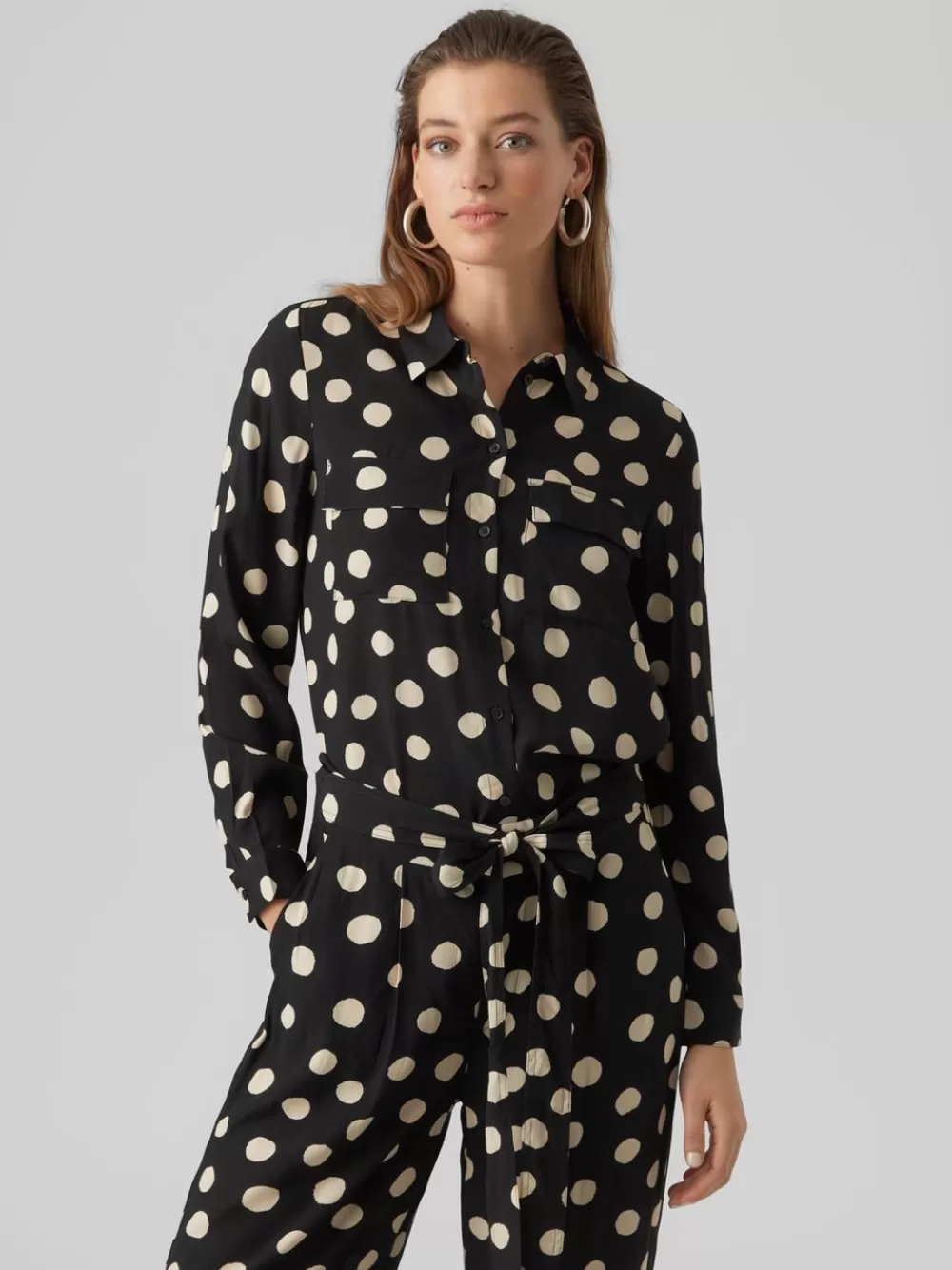 VERO MODA VMGUNVER Paidat Black Fashion