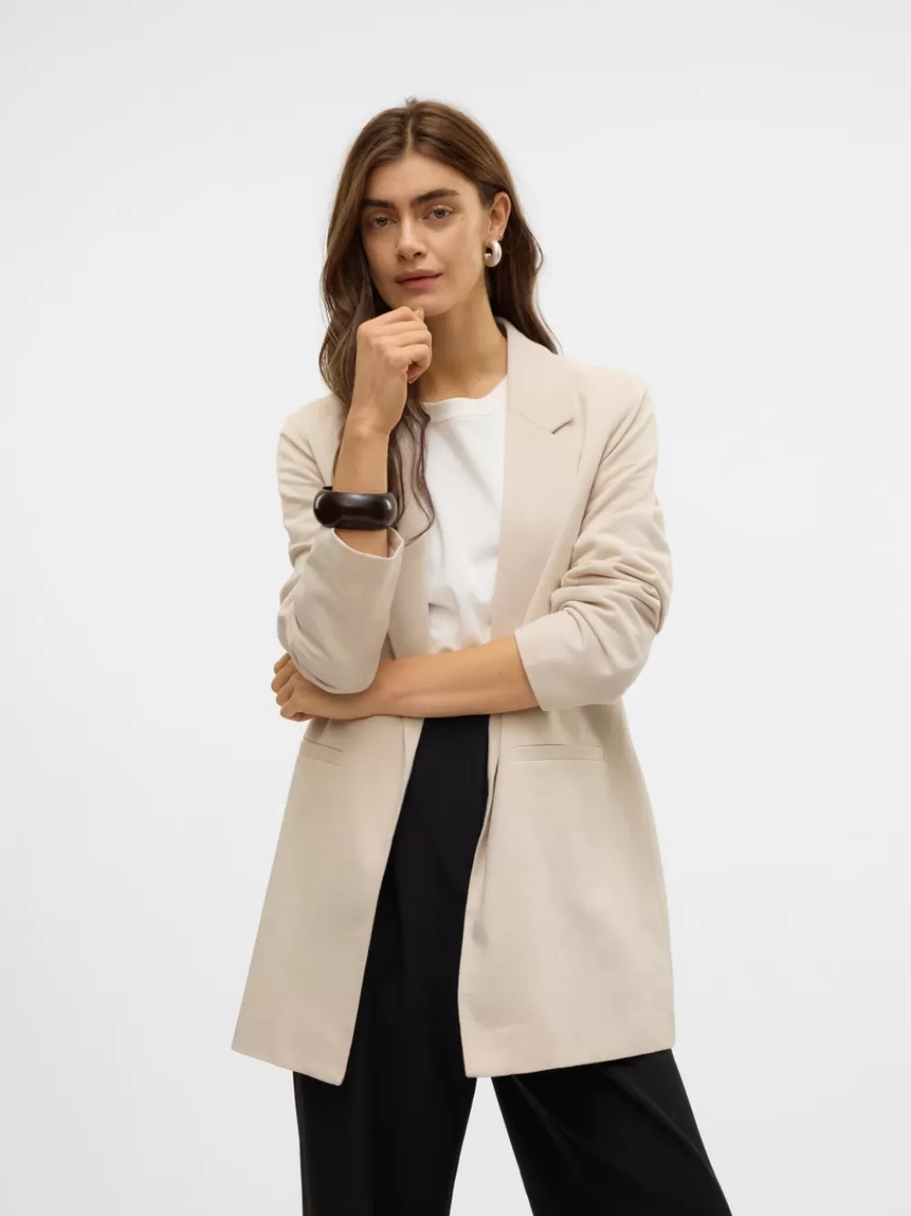 VERO MODA VMHARUKI Bleiserit Oatmeal Shop