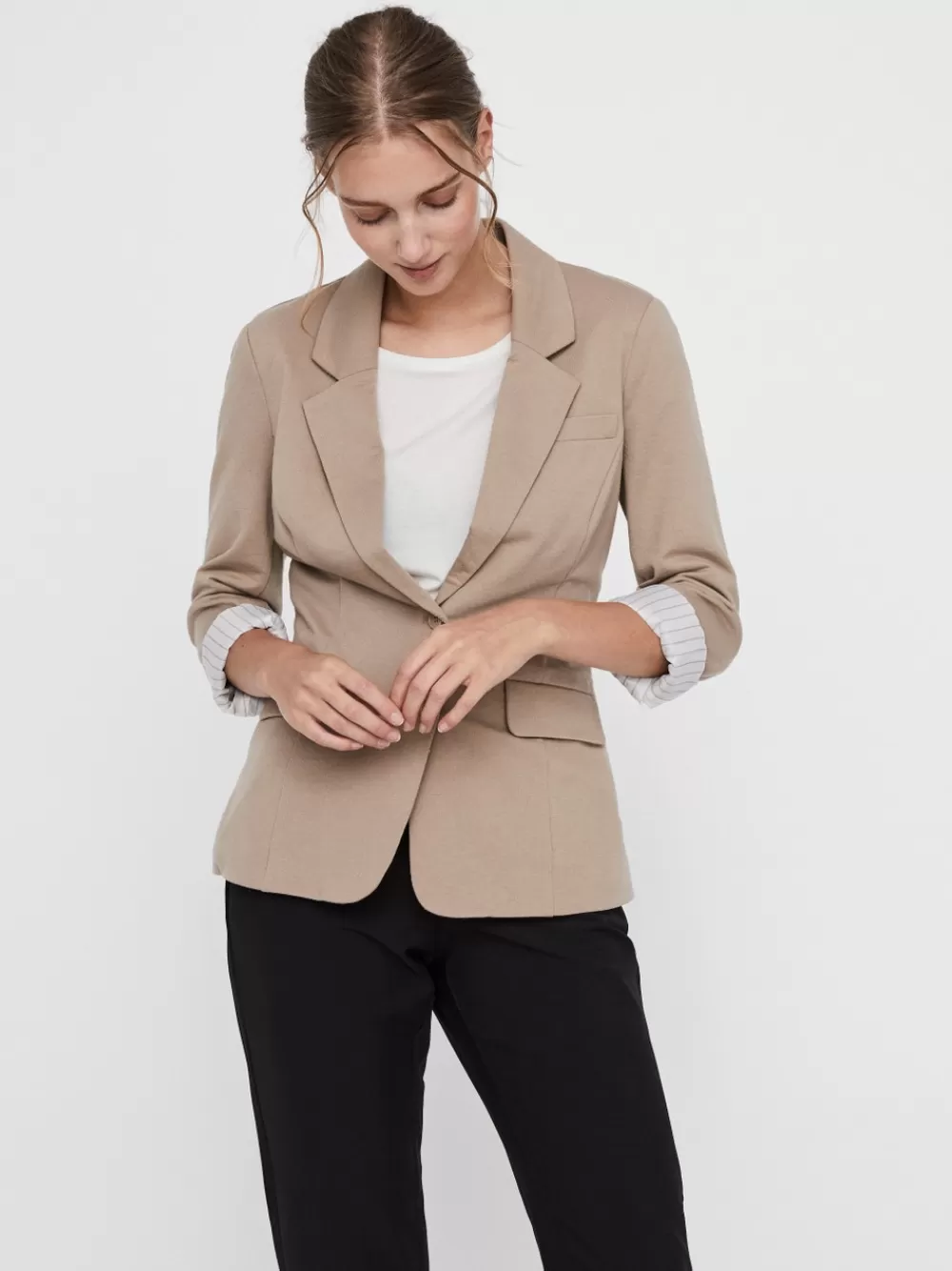 VERO MODA VMHARUKI Bleiserit Silver Mink Flash Sale