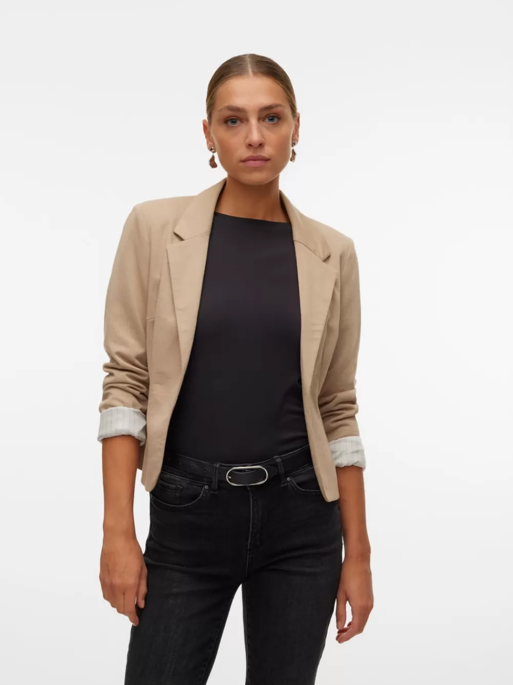 VERO MODA VMHARUKI Bleiserit Silver Mink Cheap