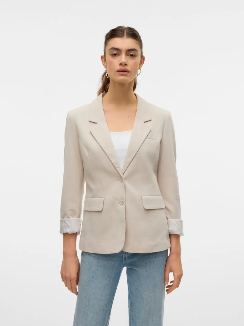 VERO MODA VMHARUKI Bleiserit Oatmeal Shop