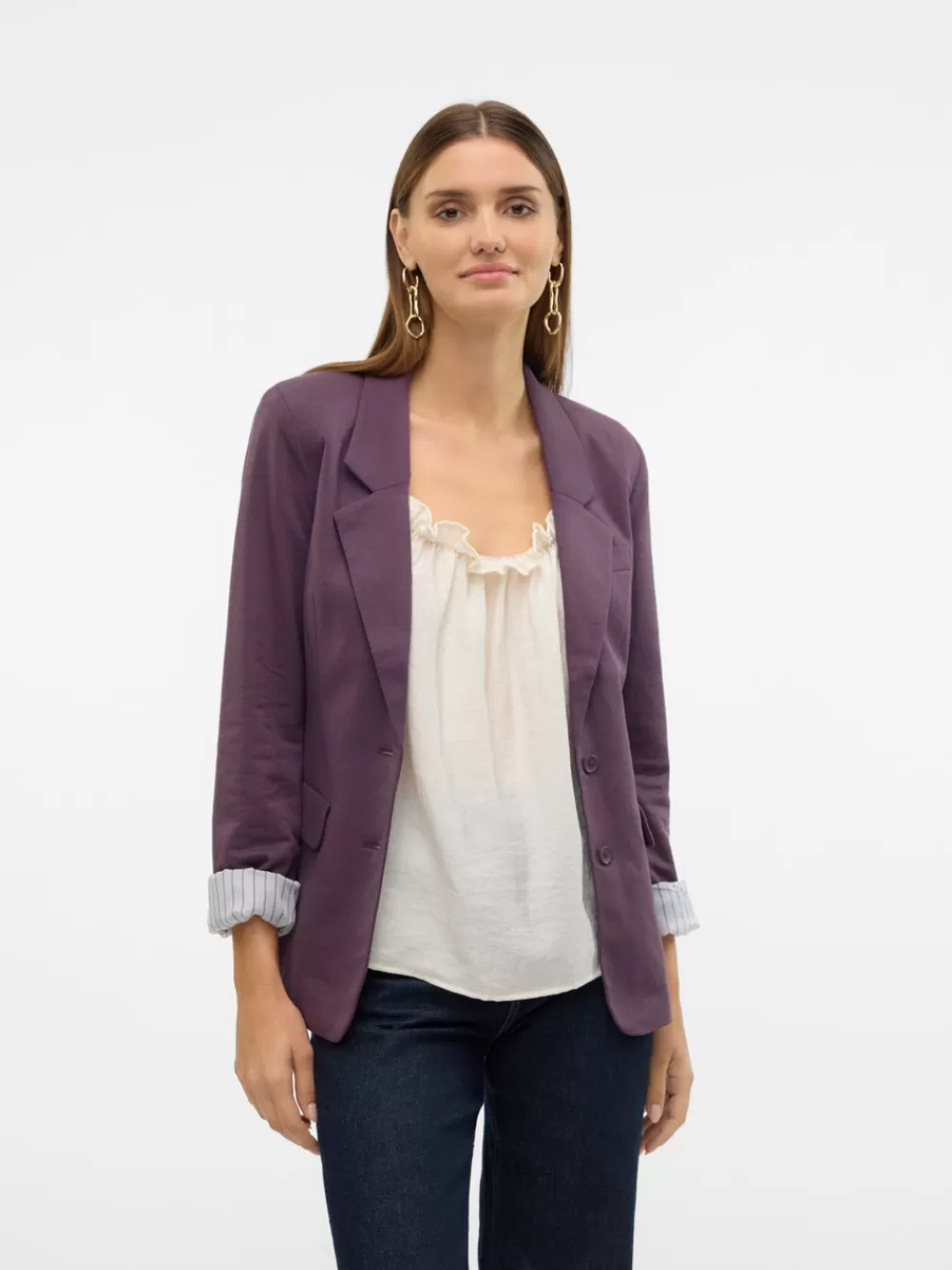 VERO MODA VMHARUKI Bleiserit Plum Perfect Clearance