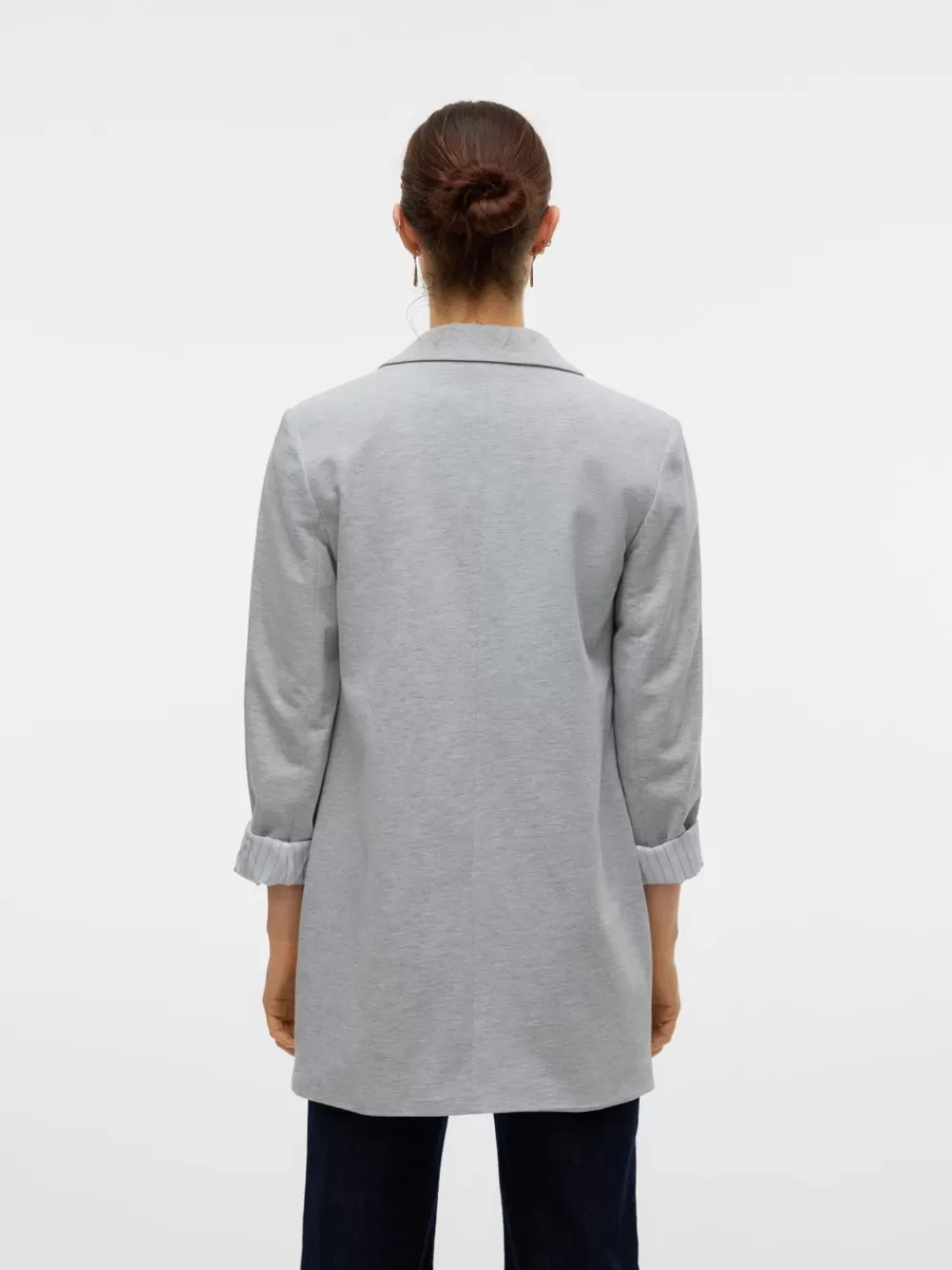 VERO MODA VMHARUKI Bleiserit Light Grey Melange Flash Sale