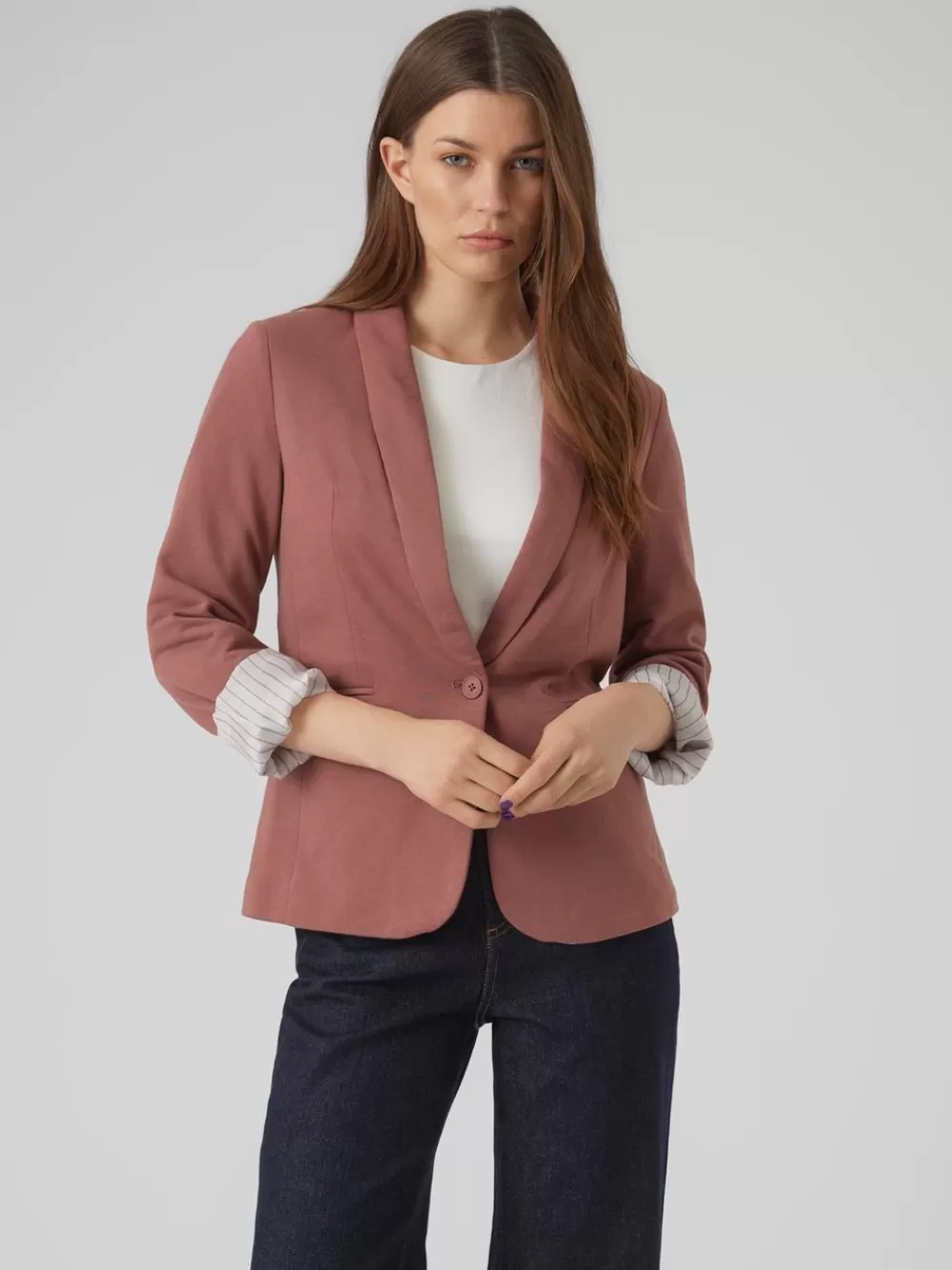 VERO MODA VMHARUKIMO Bleiserit Rose Brown Store