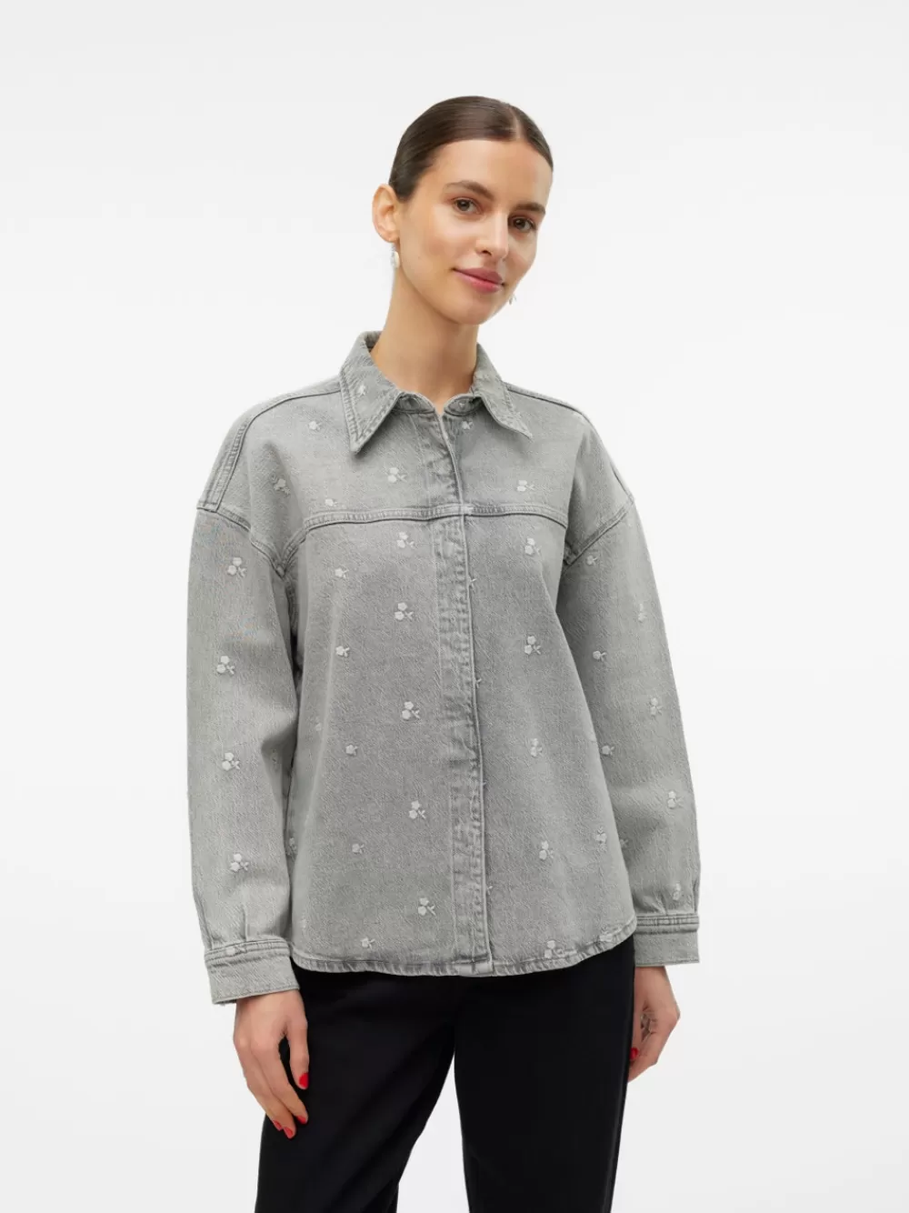 VERO MODA VMHAYDEN Farkkupaita Medium Grey Denim Hot