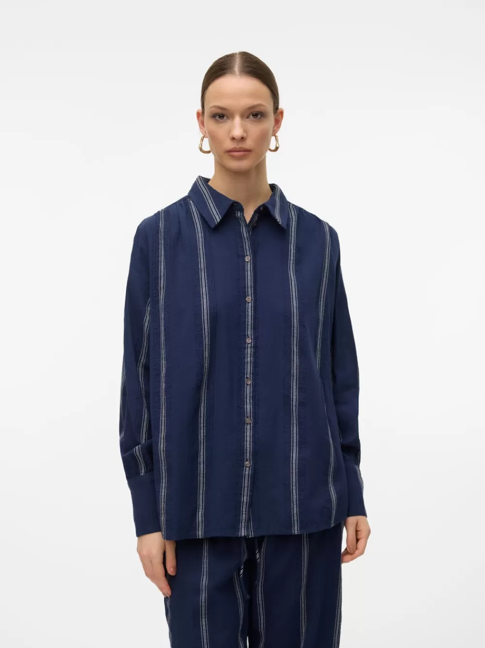VERO MODA VMHERDIS Paidat Navy Blazer Store