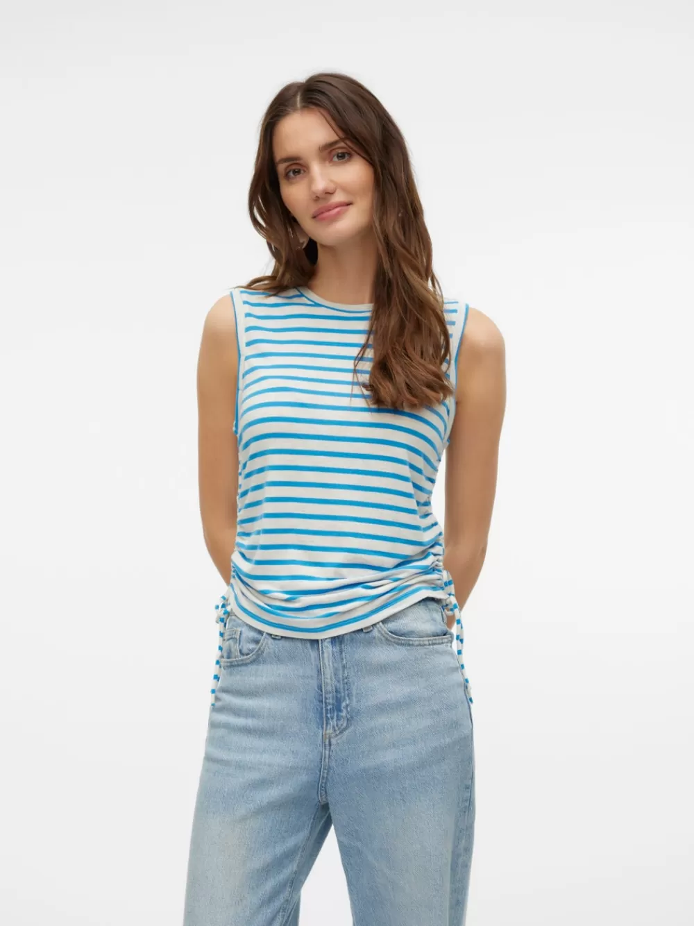 VERO MODA VMHOLLY Topit Silver Lining Best