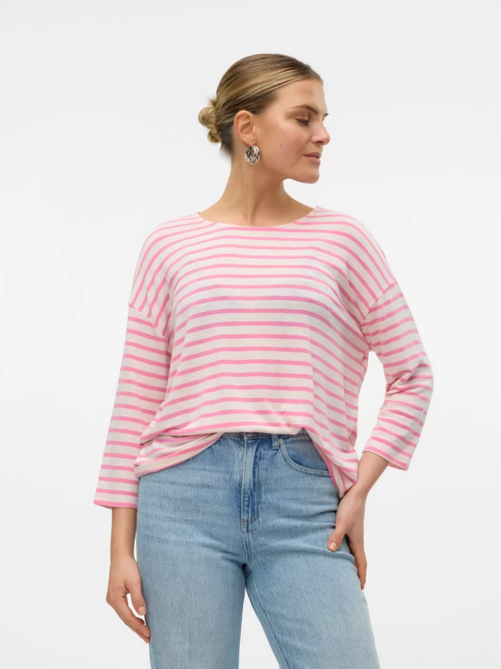 VERO MODA VMHOLLY Topit Silver Lining New