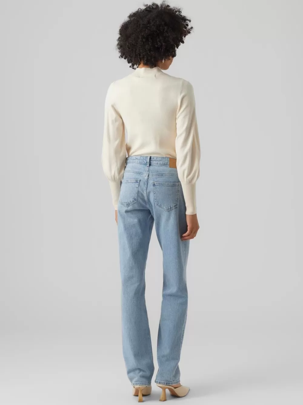 VERO MODA VMHOLLYKARISPUFF Neulepuserot Birch Best Sale