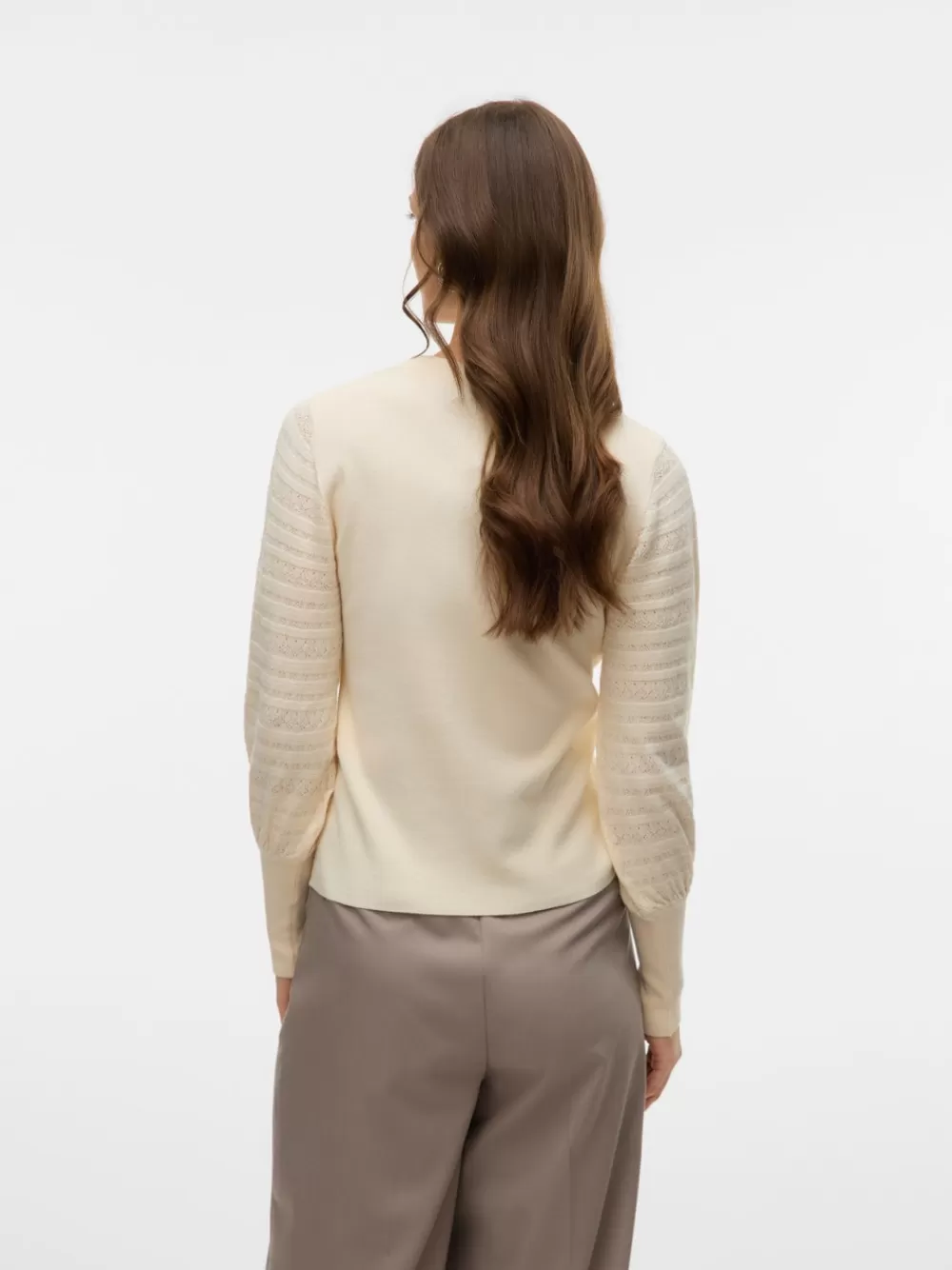 VERO MODA VMHOLLYPOINTELLE Neulepuserot Birch Clearance