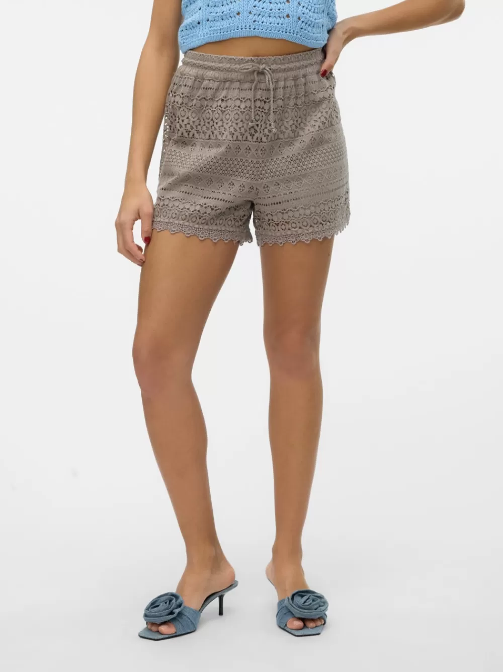 VERO MODA VMHONEY Shortsit Moon Rock Best Sale