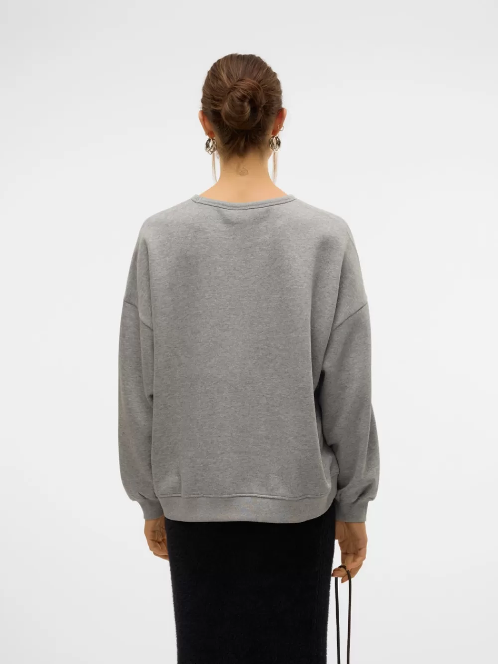 VERO MODA VMIJA Svetarit Light Grey Melange Hot