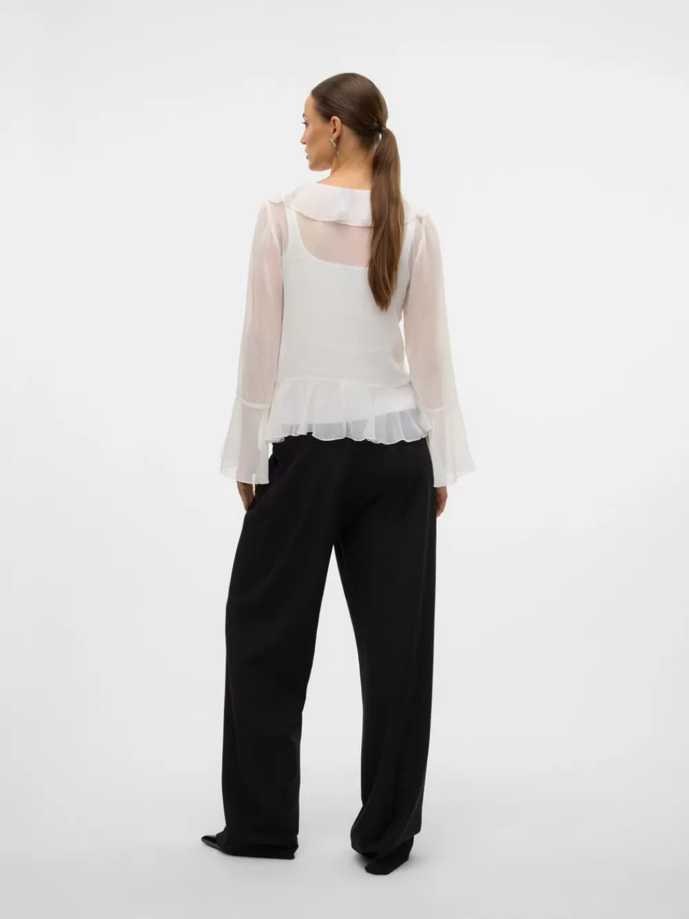 VERO MODA VMINA Topit Snow White Cheap