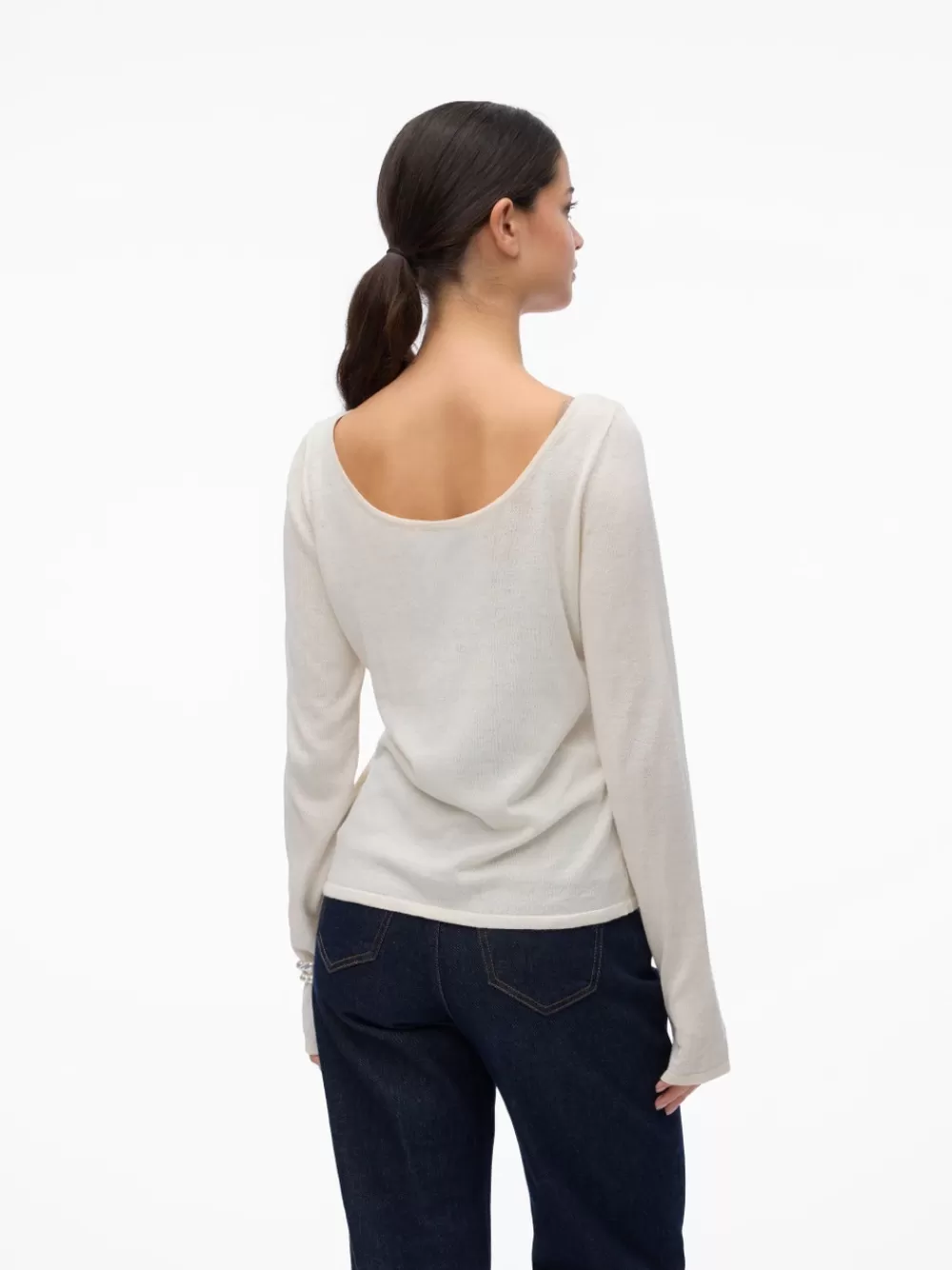 VERO MODA VMJANELLE Neulepuserot Birch Cheap