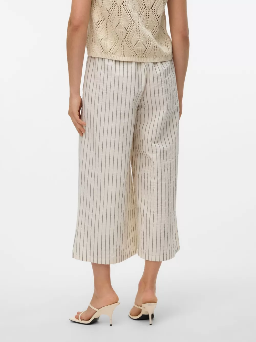 VERO MODA VMJAYLEN Korkea vyötärö Culotte-housut Birch New