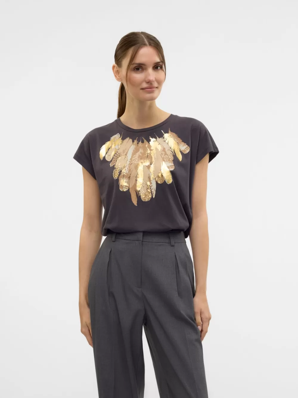 VERO MODA VMJEANI T-paidat Obsidian Clearance