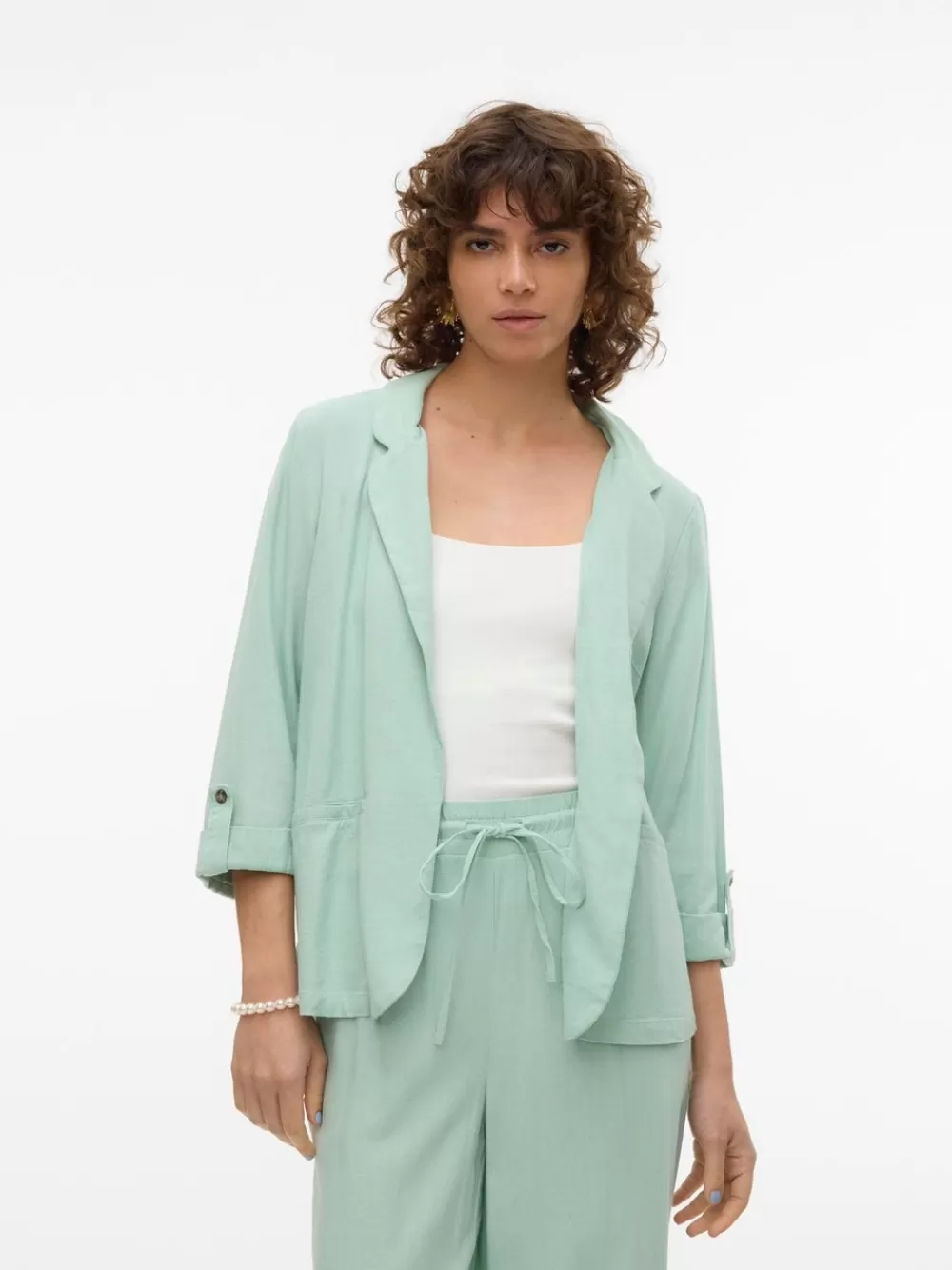 VERO MODA VMJESMILO Bleiserit Silt Green Online