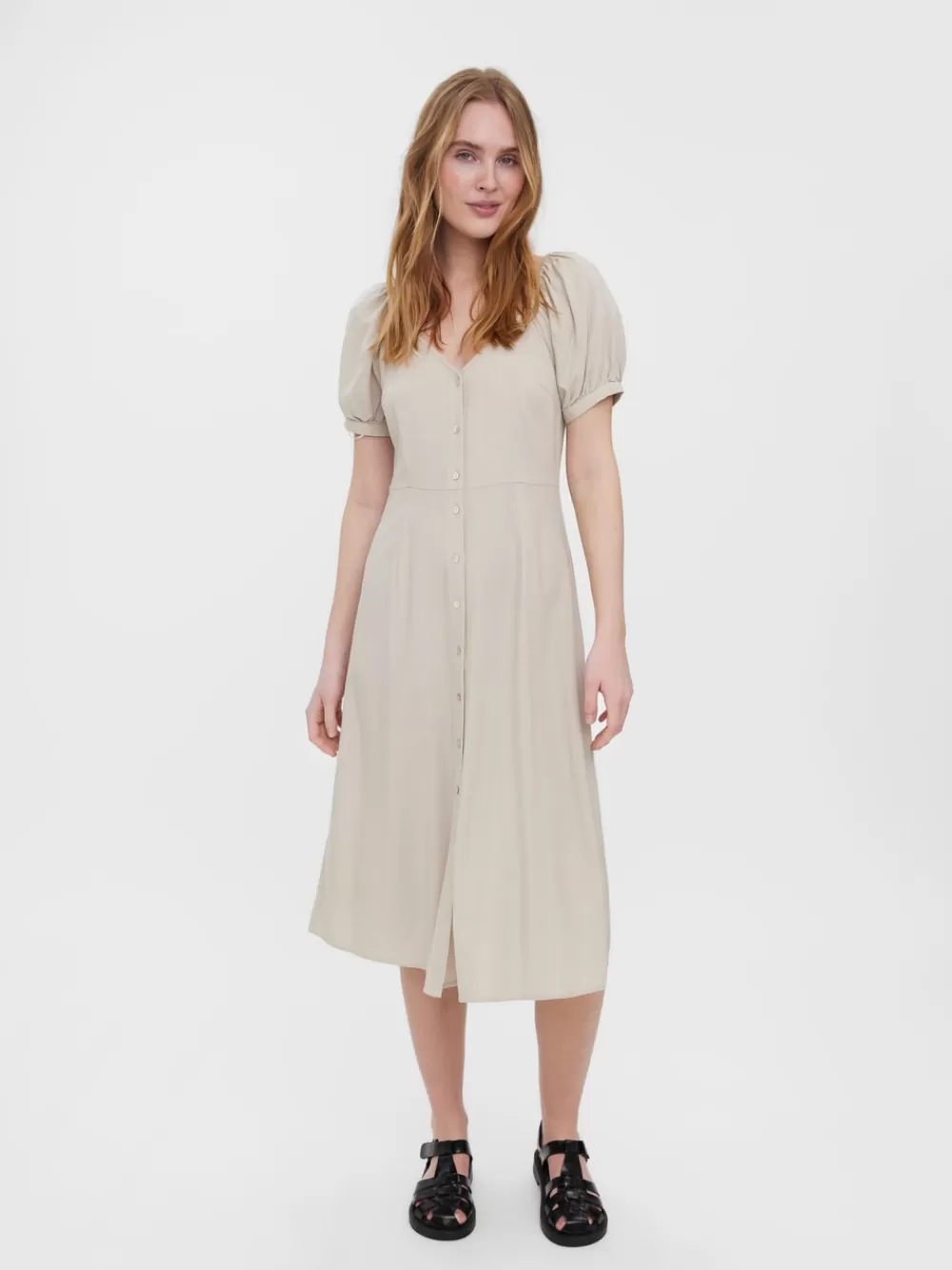 VERO MODA VMJESMILO Pitkä mekko Silver Lining Fashion