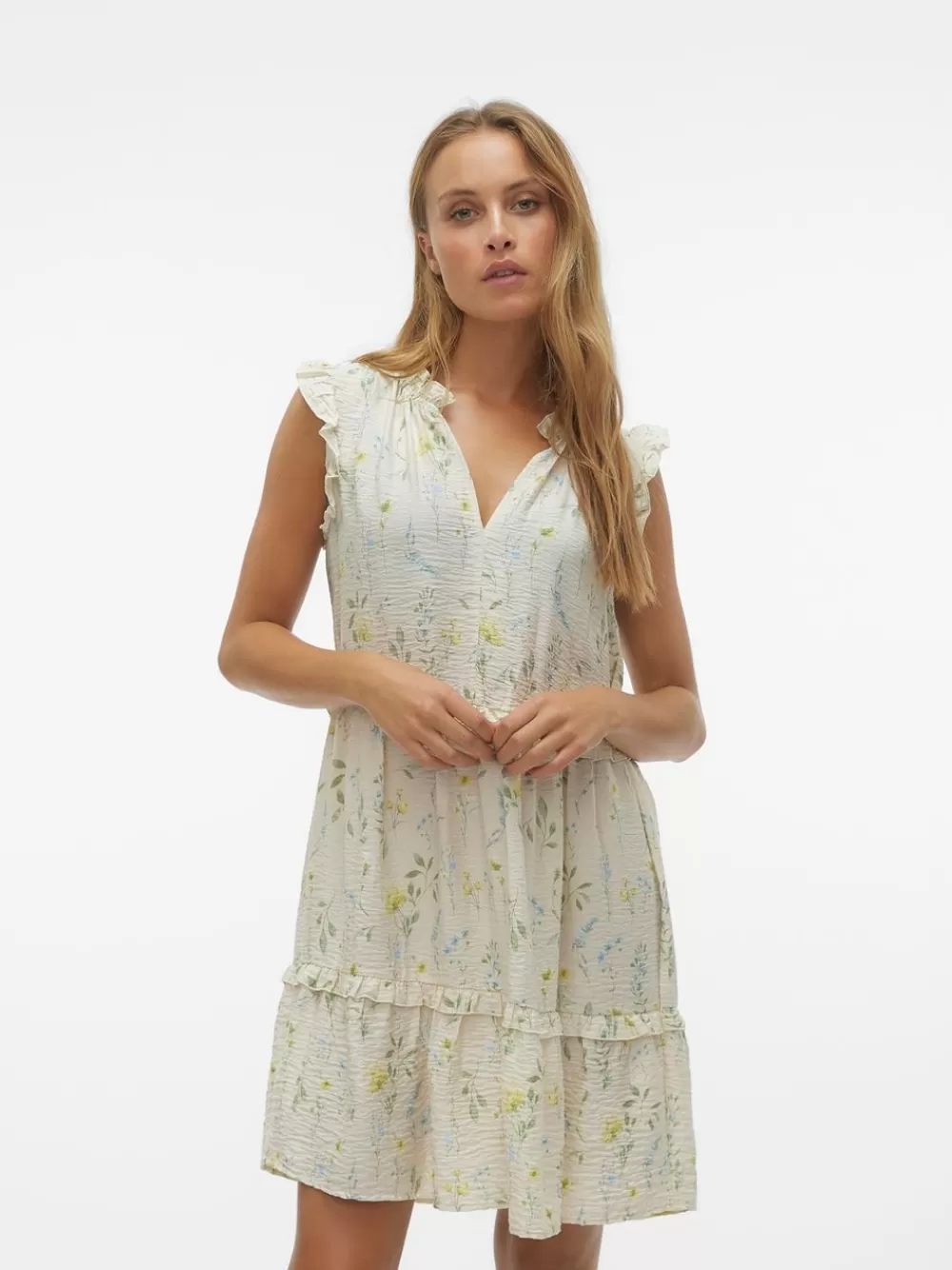 VERO MODA VMJOSIE Lyhyt mekko Birch Cheap