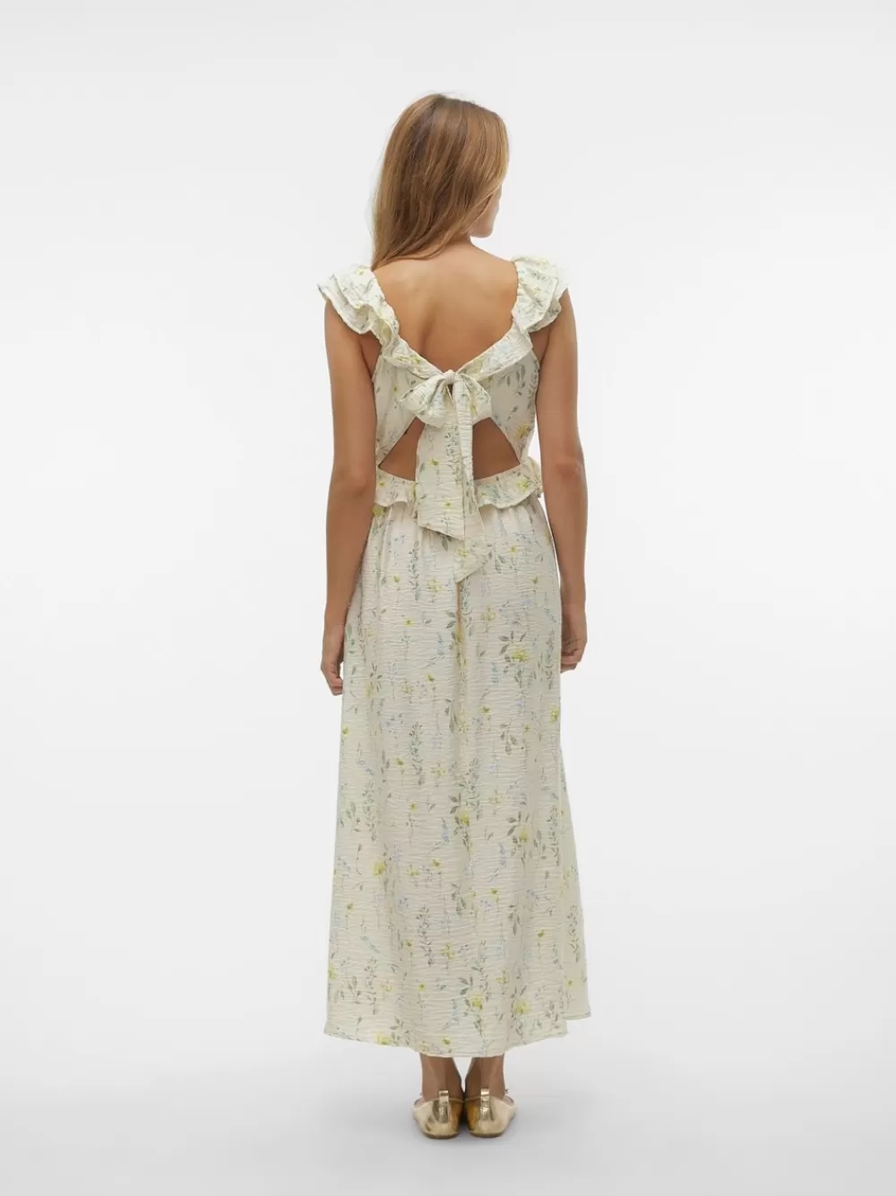 VERO MODA VMJOSIE Pitkä mekko Birch New