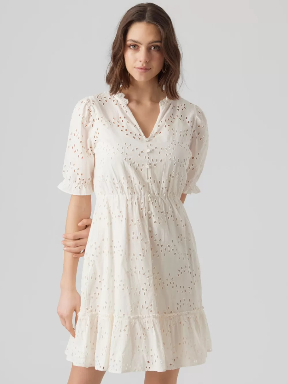 VERO MODA VMJULIA Lyhyt mekko Birch Discount