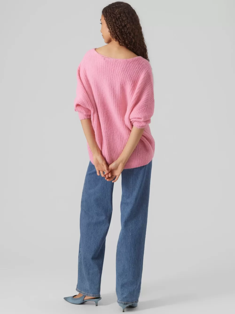 VERO MODA VMJULIE Neulepuserot Sachet Pink Best Sale