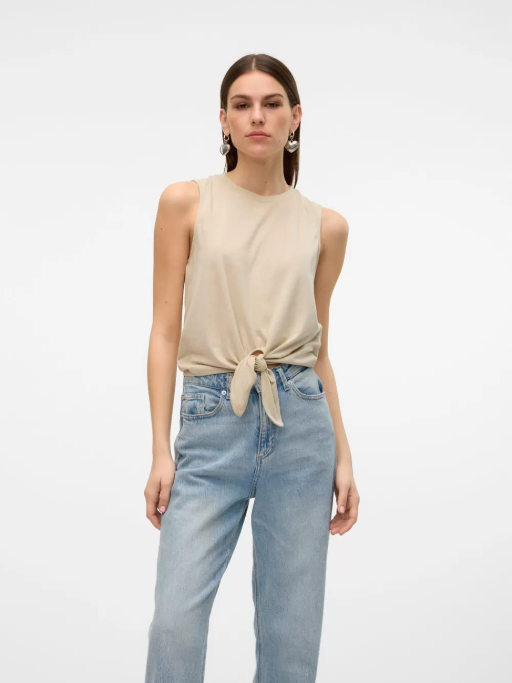 VERO MODA VMJUNE Topit Silver Lining Hot