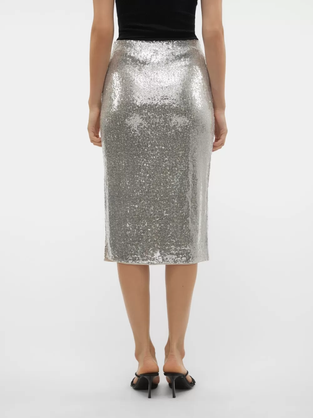 VERO MODA VMKAJE Korkea vyötärö Midihame Pumice Stone Outlet