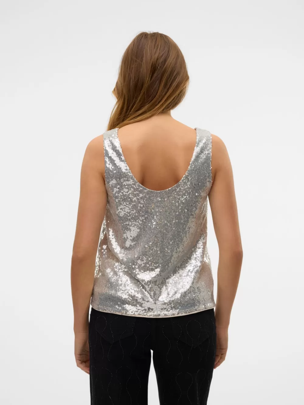 VERO MODA VMKAJE Topit Silver Fashion