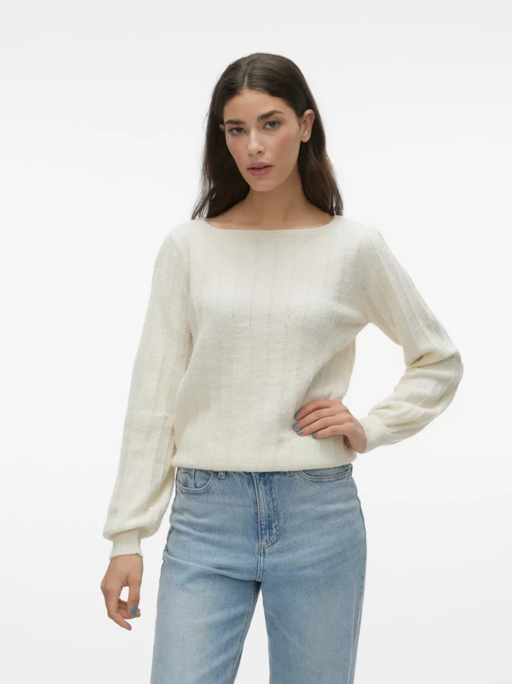 VERO MODA VMKAMILLE Neulepuserot Birch Flash Sale