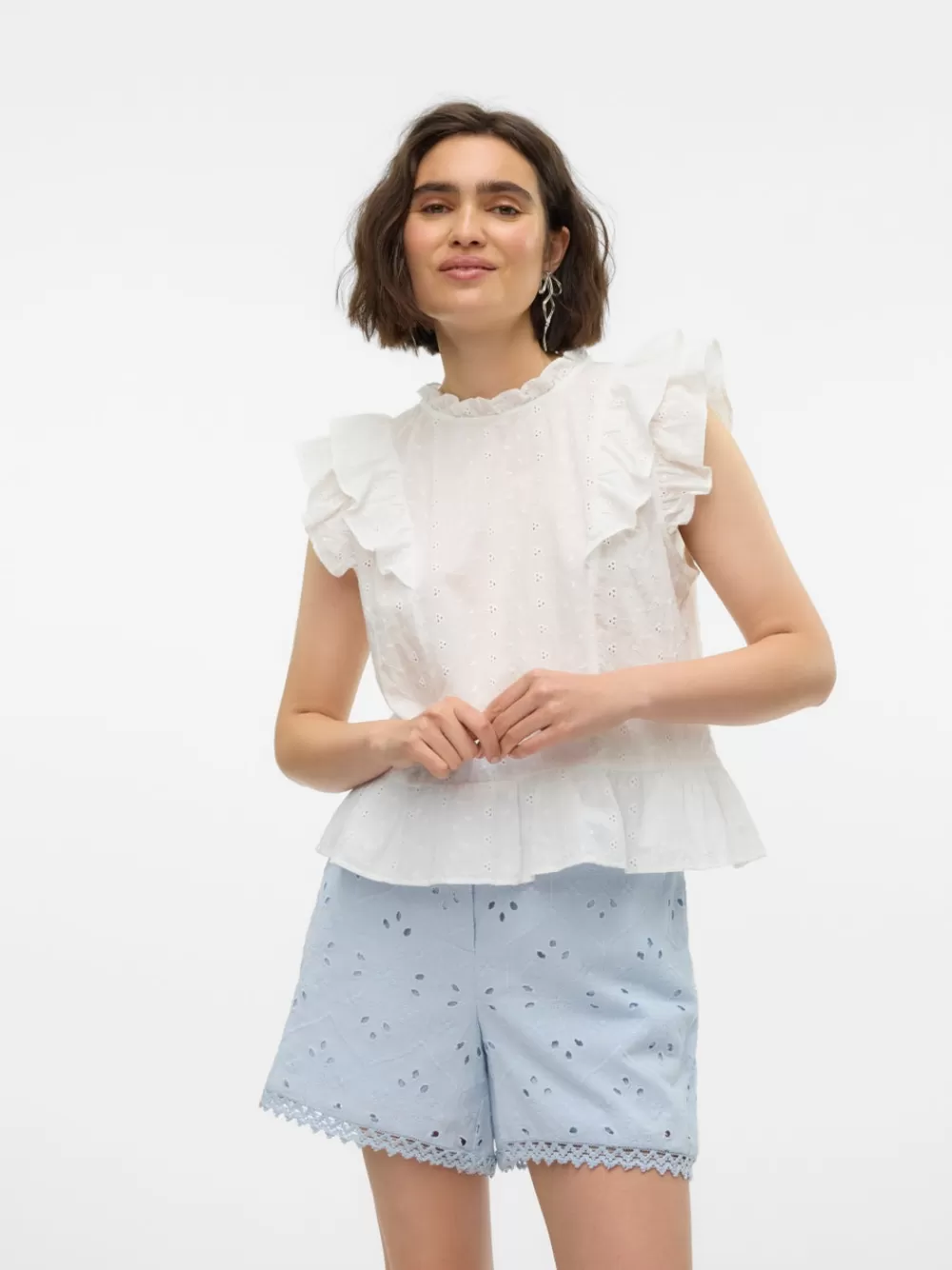 VERO MODA VMKAMMY Topit Snow White Hot