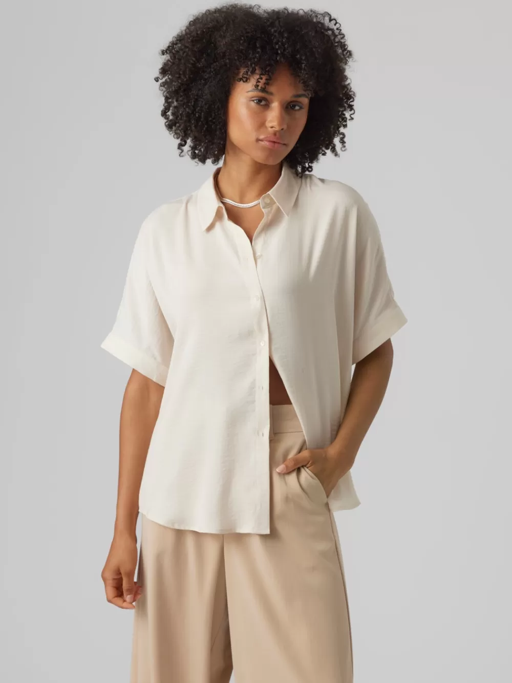VERO MODA VMKATRINE Paidat Birch Best