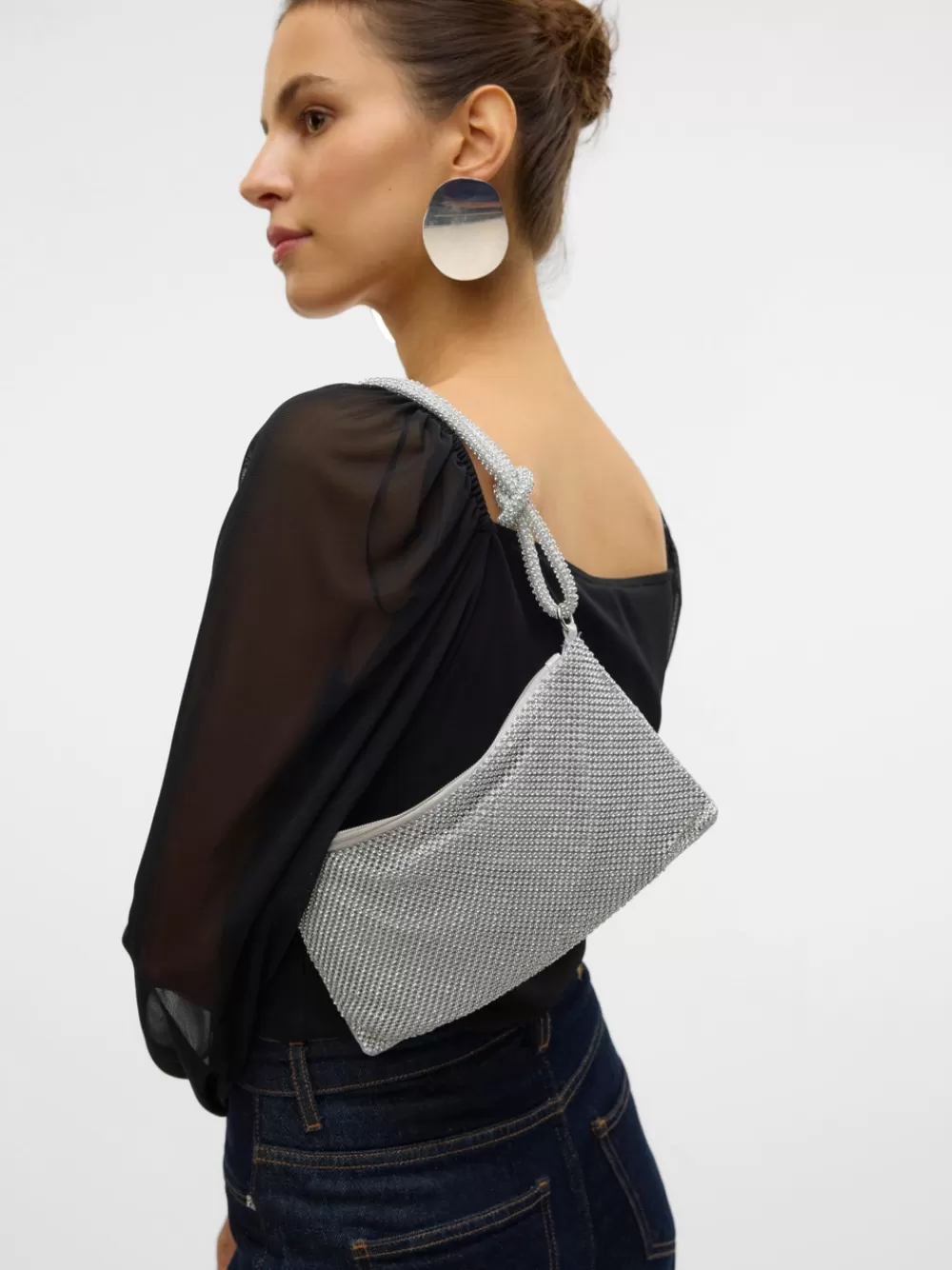 VERO MODA VMKENDRA Laukut Silver Colour Discount