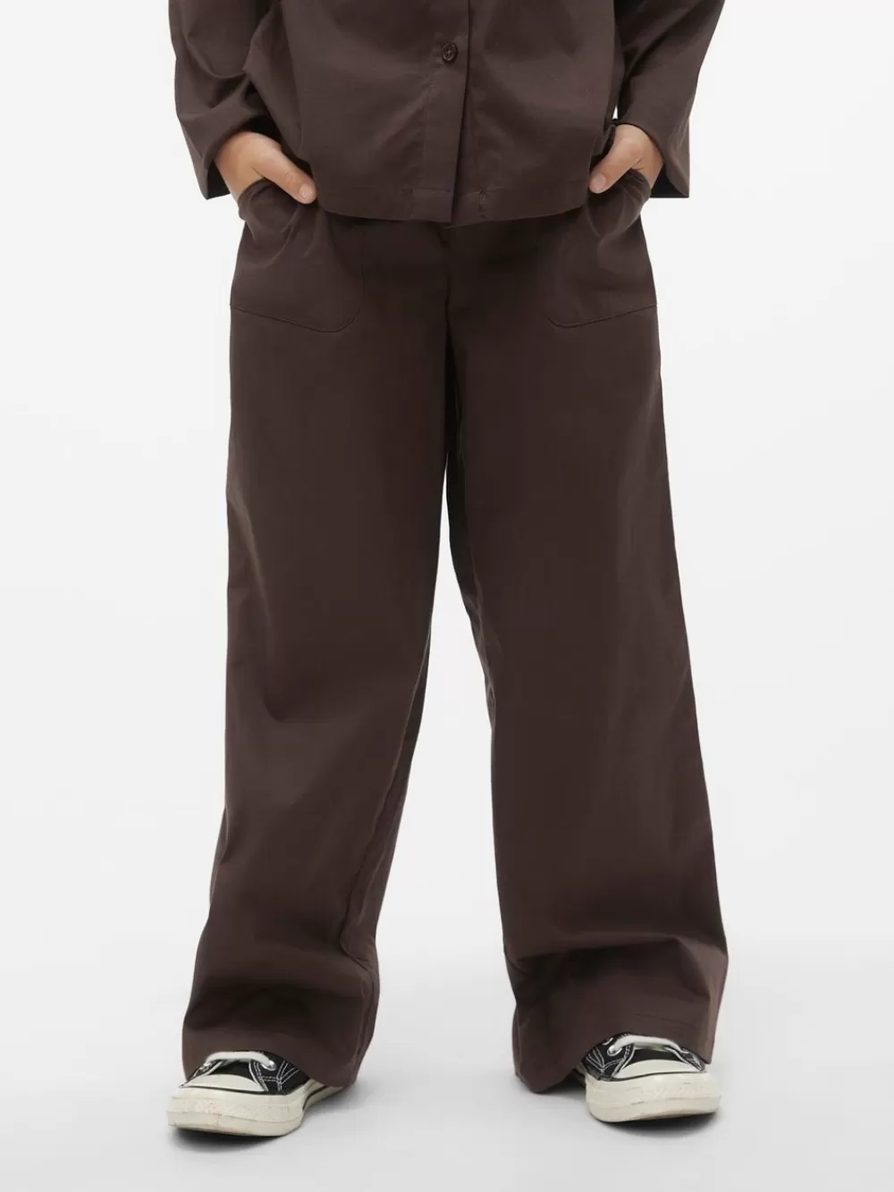 VERO MODA VMKENYA Housut Chocolate Brown Sale