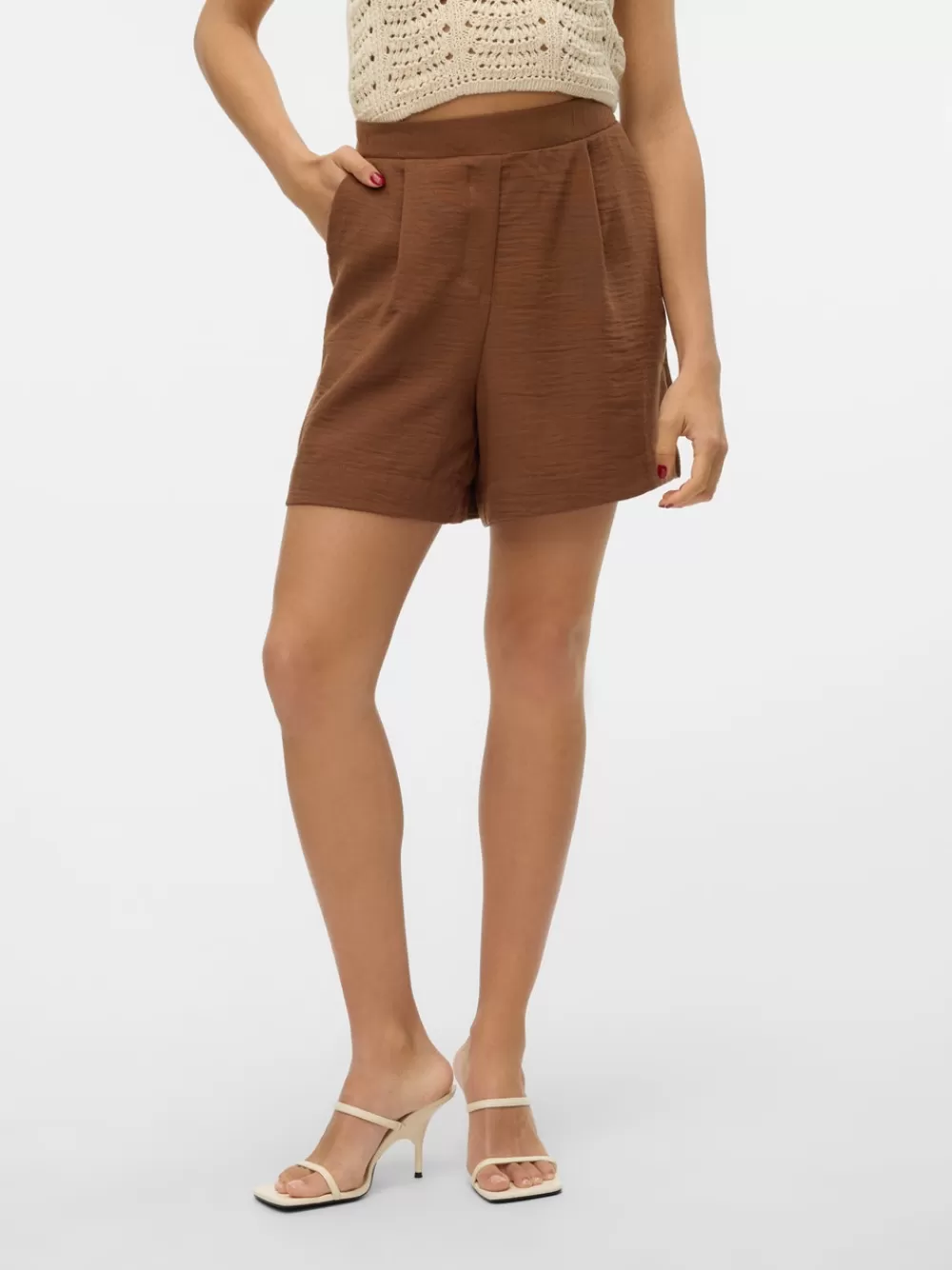 VERO MODA VMKITA Shortsit Cocoa Brown Shop