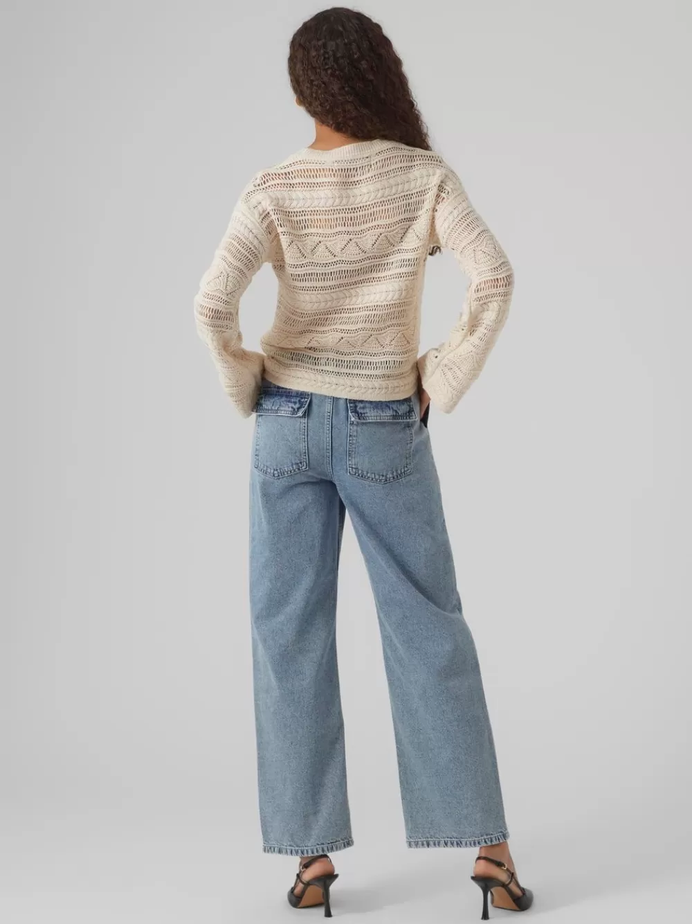 VERO MODA VMLAMAR Neulepuserot Birch Cheap