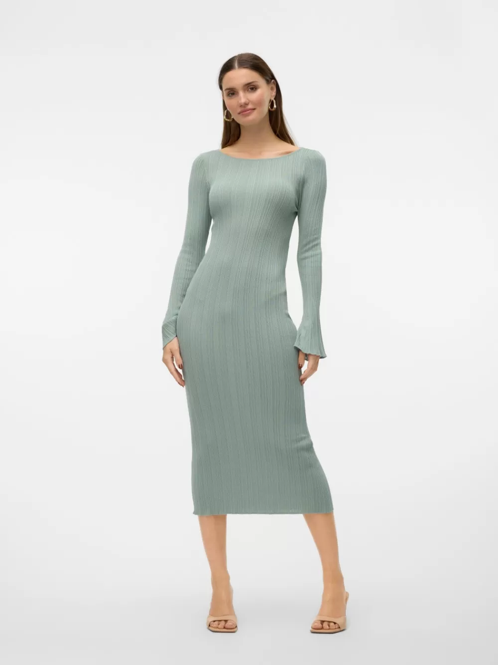 VERO MODA VMLAVONA Midimekko Green Milieu Online
