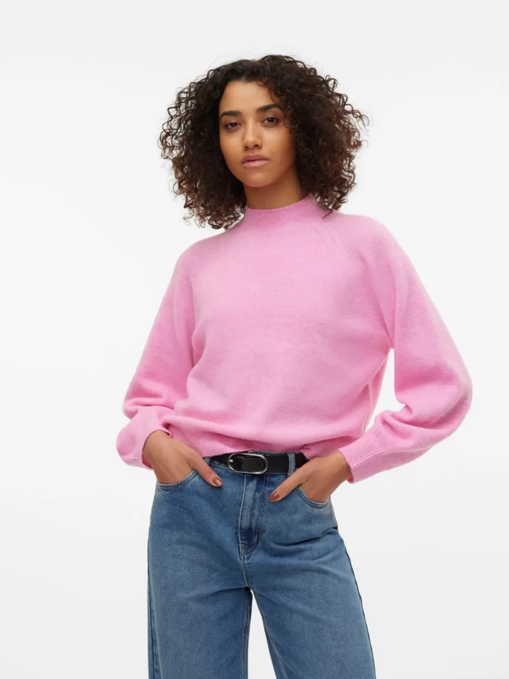 VERO MODA VMLEAF Neulepuserot Fuchsia Pink Online