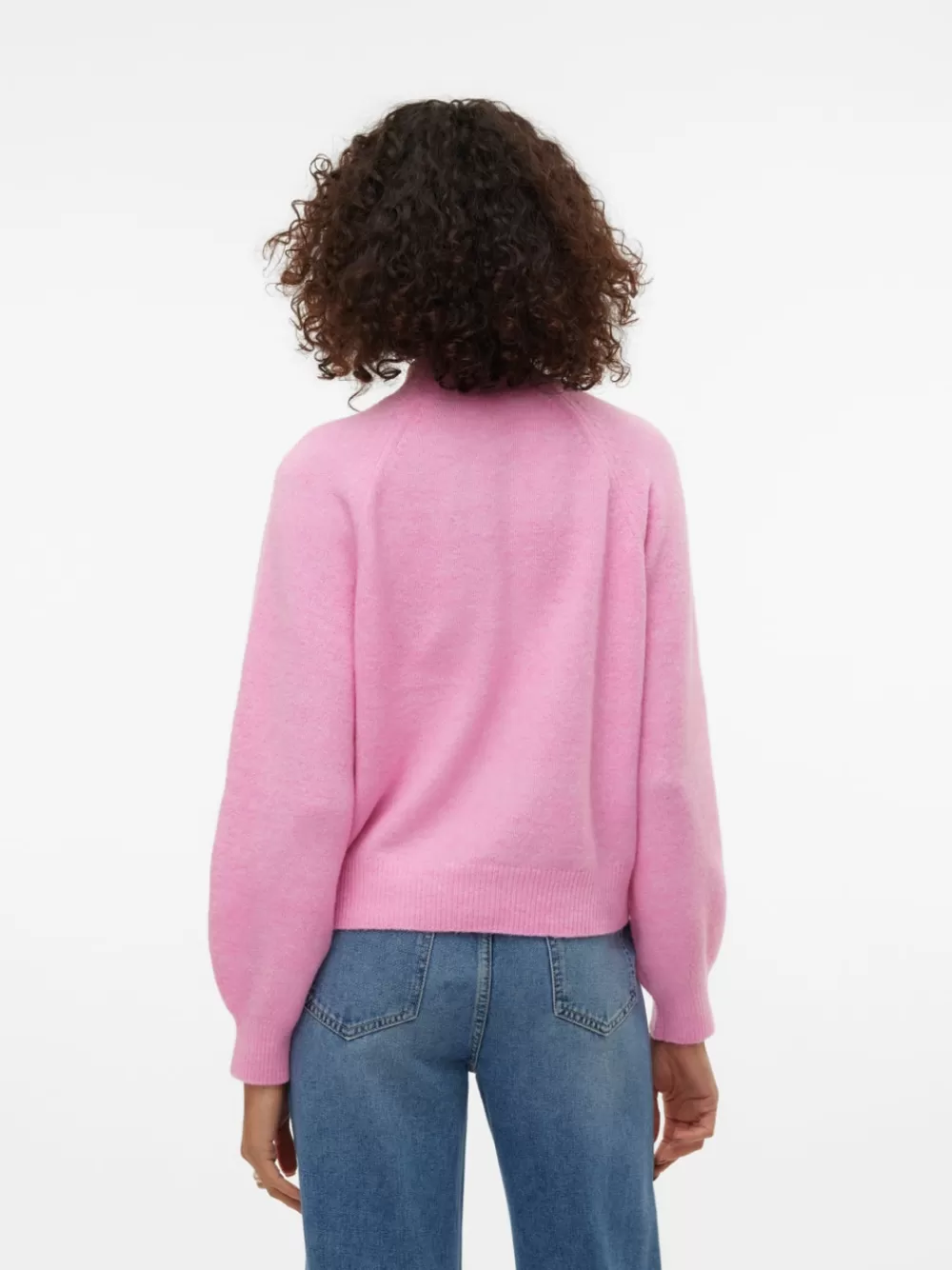 VERO MODA VMLEAF Neulepuserot Fuchsia Pink Online