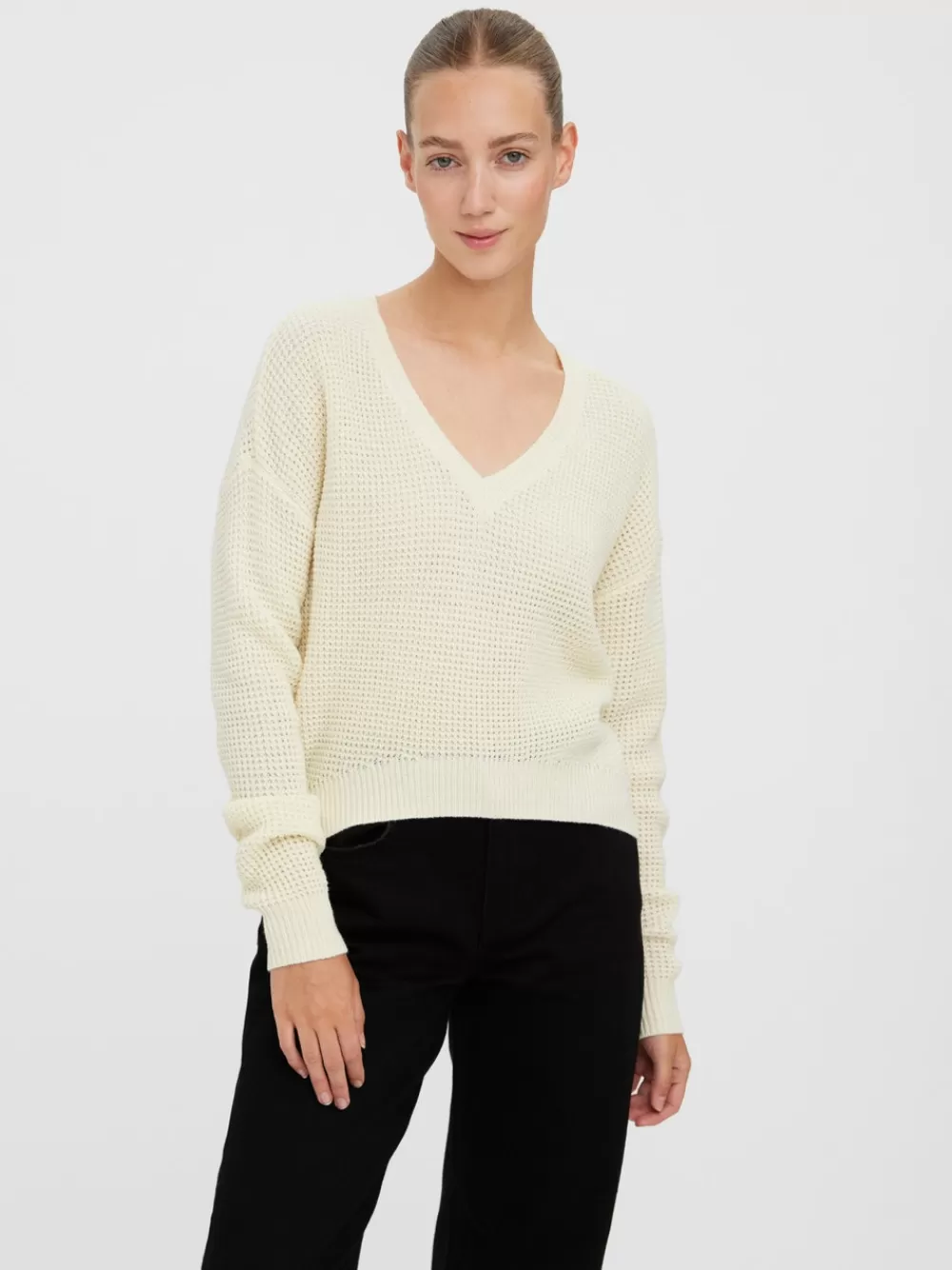 VERO MODA VMLEANNA Neulepuserot Birch Cheap