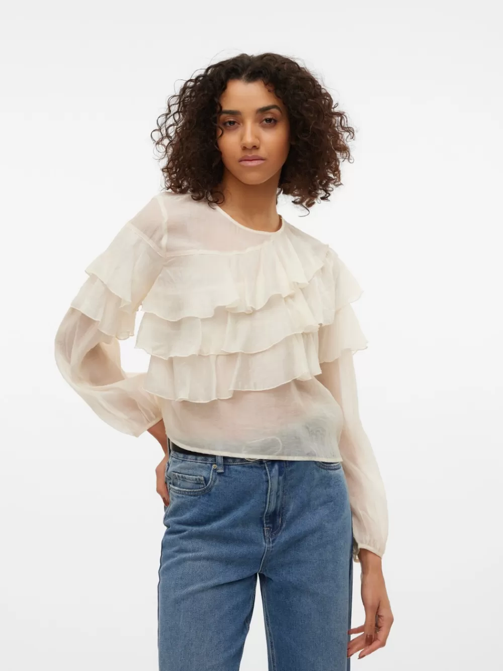 VERO MODA VMLEANNA Topit Birch Fashion