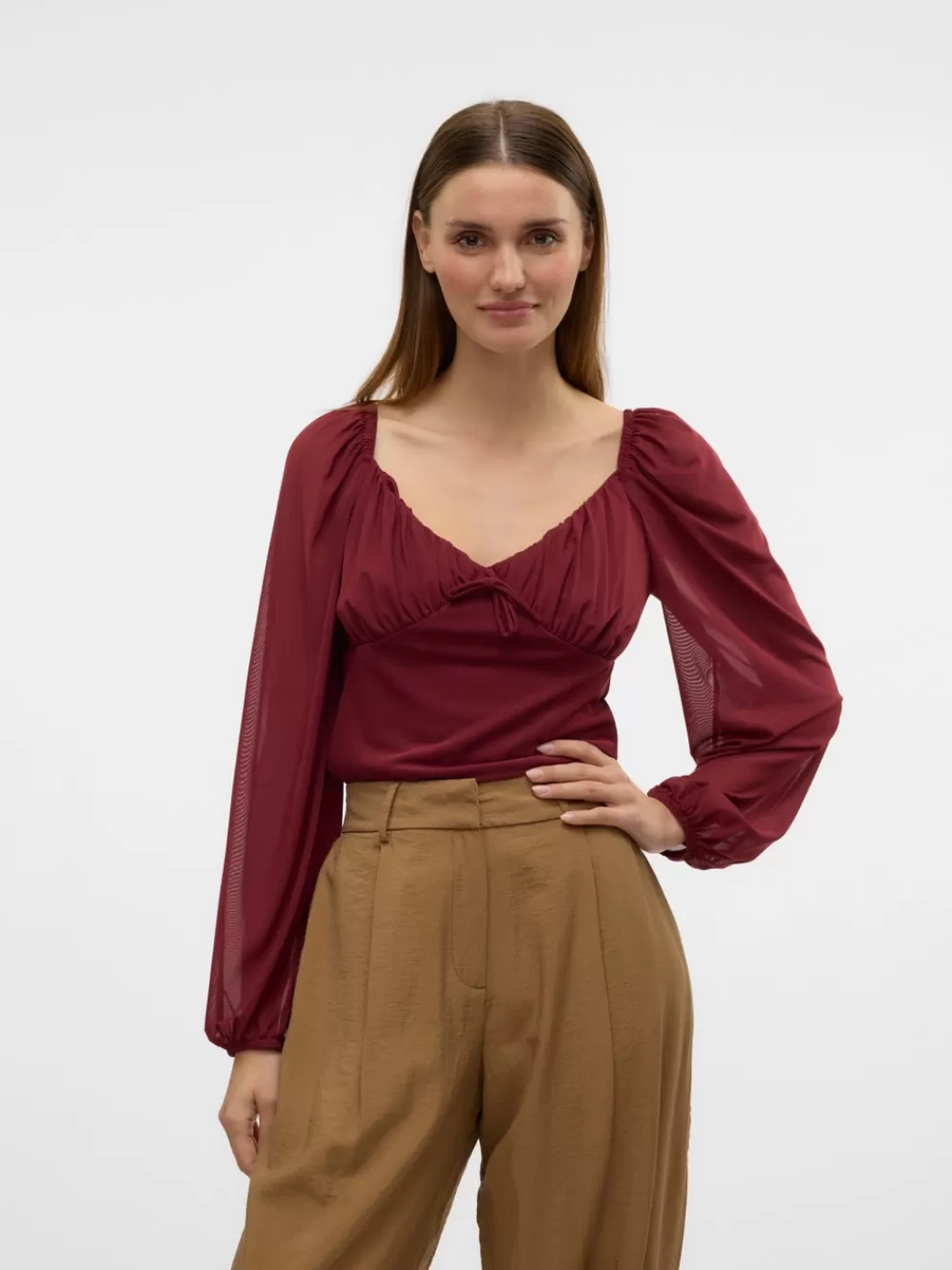 VERO MODA VMLIA Topit Cabernet Outlet