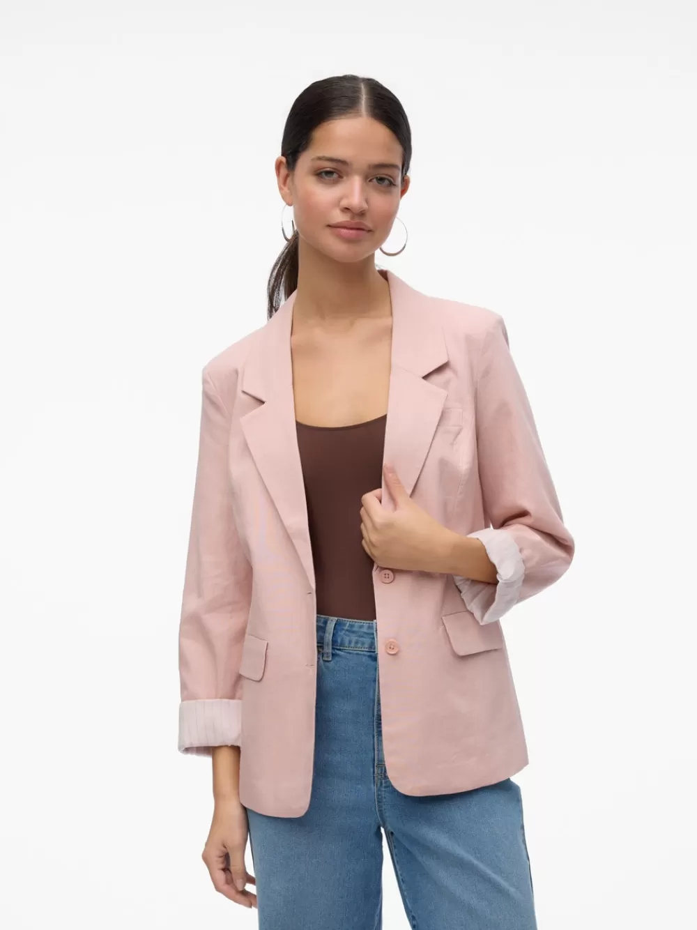 VERO MODA VMLILJA Bleiserit Misty Rose Cheap