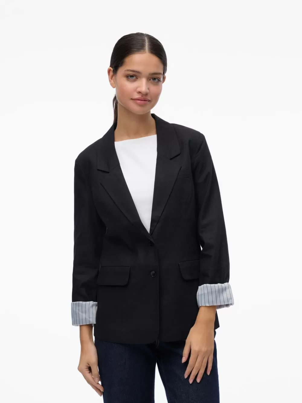 VERO MODA VMLILJA Bleiserit Black New