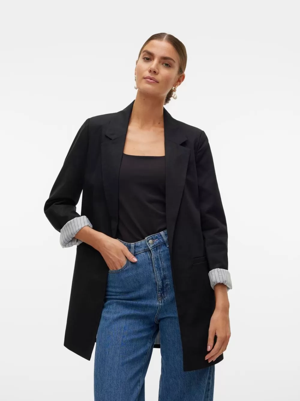 VERO MODA VMLILJA Bleiserit Black Online
