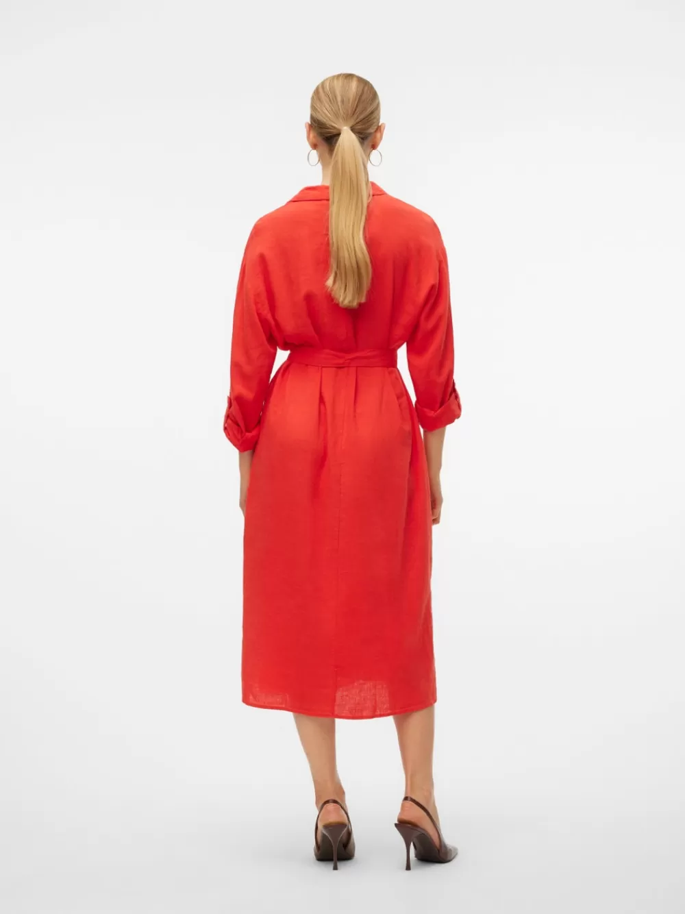 VERO MODA VMLINN Paidat Tomato Best