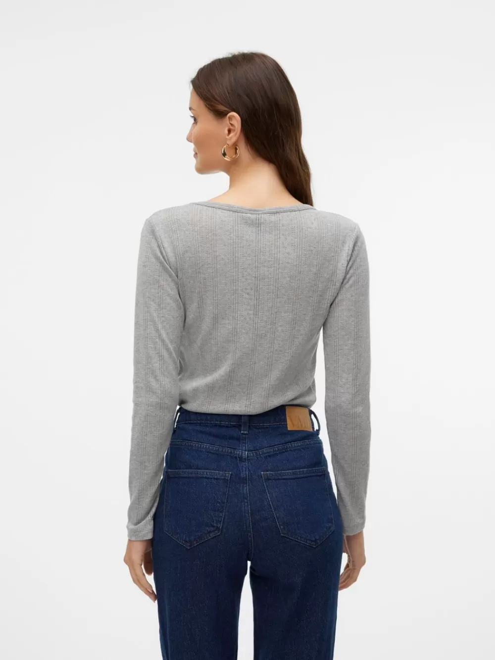 VERO MODA VMLISA Topit Light Grey Melange Best