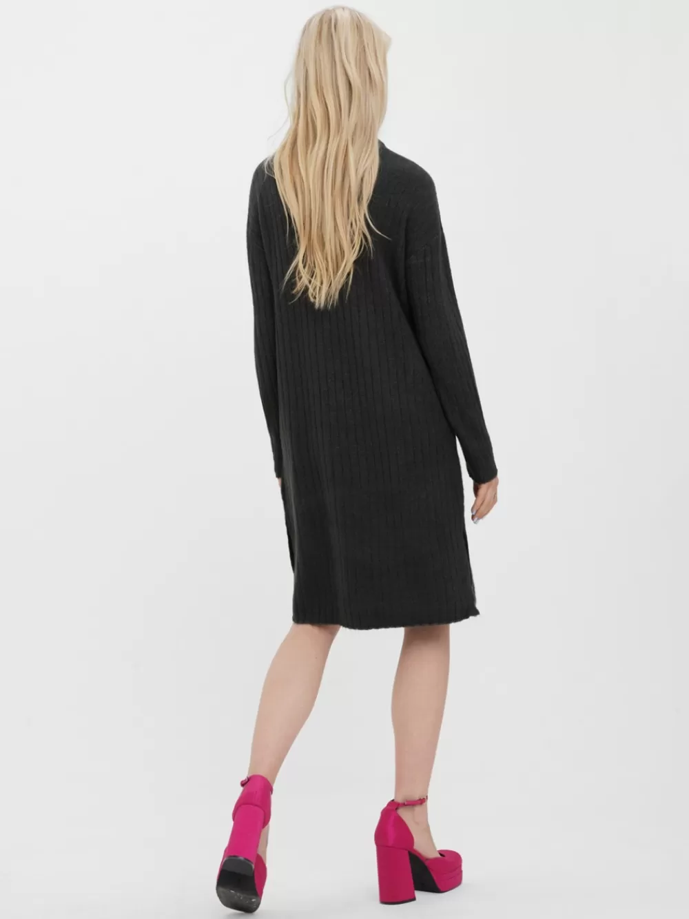 VERO MODA VMLULU Pitkä mekko Dark Grey Melange Online